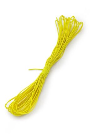 Резинка шляпная 1 мм*10 ярд (SF-7765) желтый №49