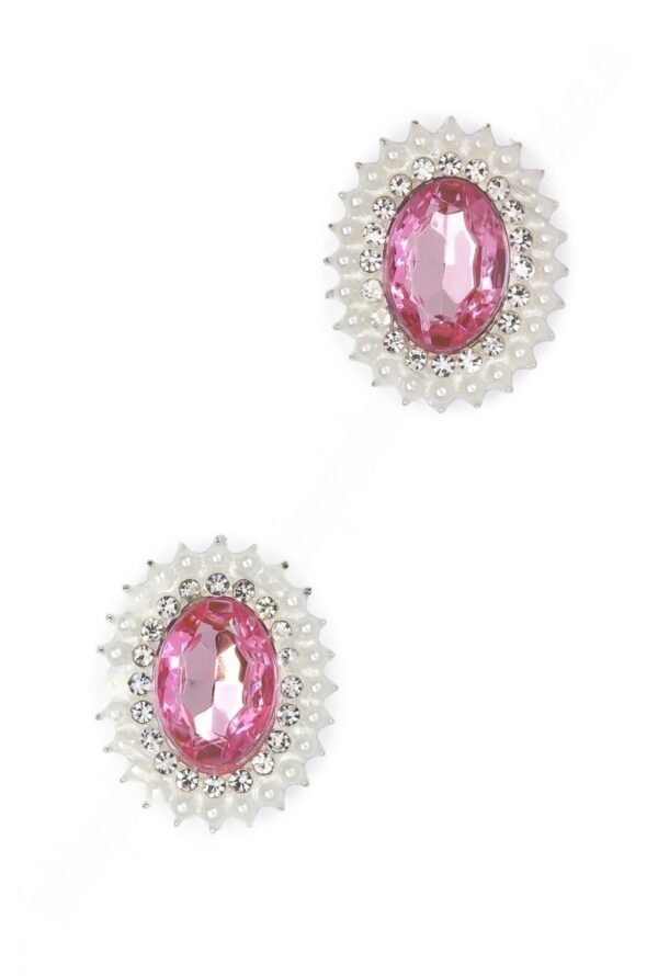Серединка ювелирная (2 шт) 2*2,5 см, светло-розовый №13