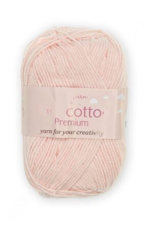 Пряжа "Milk cotton Premium" 50 гр (10 шт) SF-7847, светло-розовый