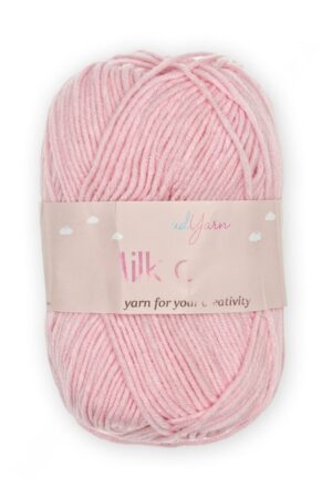 Пряжа "Milk cotton" 50 гр (10 шт) SF-7848, розовый