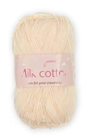 Пряжа "Milk cotton" 50 гр (10 шт) SF-7848, персиковый
