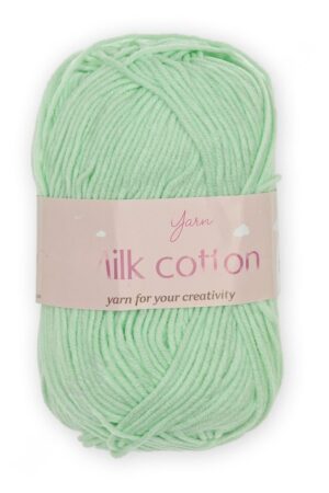 Пряжа "Milk cotton" 50 гр (10 шт) SF-7848, мятный