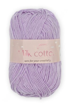 Пряжа "Milk cotton" 50 гр (10 шт) SF-7848, фиолетовый