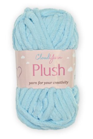 Пряжа "Plush" 50 гр (10 шт) SF-7845, голубой №5
