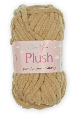 Пряжа "Plush" 50 гр (10 шт) SF-7845, светло-коричневый