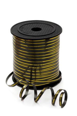 Лента бумажная 0,5 см*250 ярд (SF-1514) черный