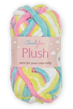 Пряжа "Plush" 50 гр (10 шт) SF-7845, мультиколор №4