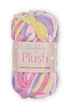 Пряжа "Plush" 50 гр (10 шт) SF-7845, мультиколор №2