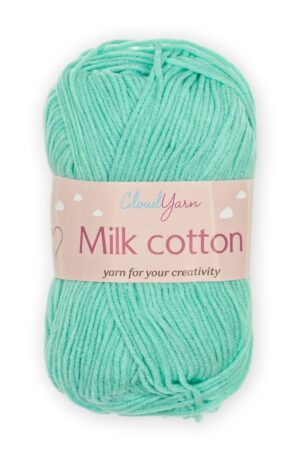 Пряжа "Milk cotton" 50 гр (10 шт) SF-7848, аквамариновый
